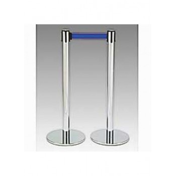 One Stanchion Pole W/ Blue...