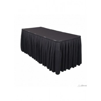 Table Skirting Plastic- Black