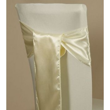 Sash Satin – Ivory