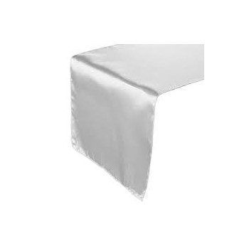 Table Runner Satin – Silver...