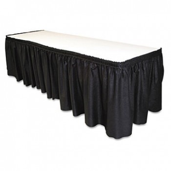 Table Skirting (black) Per ft